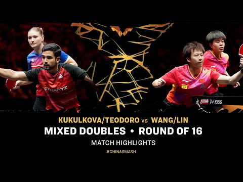 Kukulkova/Teodoro vs Wang/Lin | XD R16 | China Smash 2024