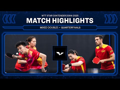Chen/Chen vs Robles/Xiao | XD QF | WTT Star Contender Doha 2025
