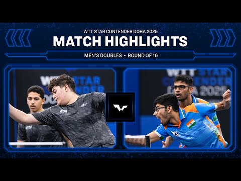 Alnaser/Korani vs Shah/Thakkar | MD R16 | WTT Star Contender Doha 2025