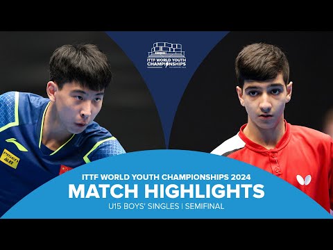 Li Hechen vs Benyamin Faraji | U15 BS-SF | ITTF World Youth Championships 2024