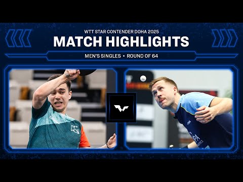 Kay Stumper vs Mattias Falck | MS R64 | WTT Star Contender Doha 2025