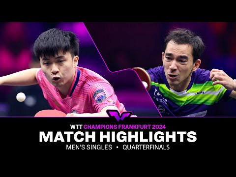 Lin Yun-Ju vs Hugo Calderano | MS QF | WTT Champions Frankfurt 2024