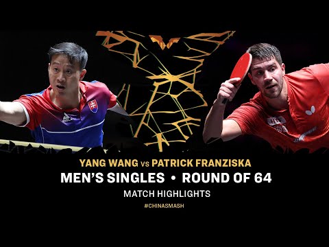 Yang Wang vs Patrick Franziska | MS R64 | China Smash 2024