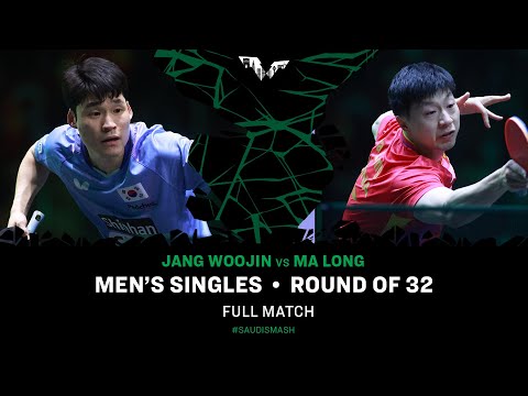 FULL MATCH | JANG Woojin vs MA Long | MS R32 | #SaudiSmash 2024