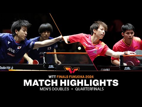 Togami/Shinozuka vs Lin/Lin | MD QF | WTT Finals Fukuoka 2024