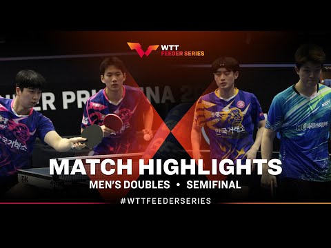 Gil/Kwak vs Cho/Seo | MD SF | WTT Feeder Prishtina 2024