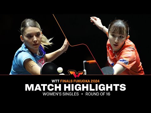 Bernadette Szocs vs Hina Hayata | WS R16 | WTT Finals Fukuoka 2024