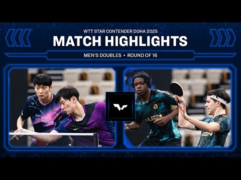 Cho/Oh vs Oyebode/Rossi | MD R16 | WTT Star Contender Doha 2025