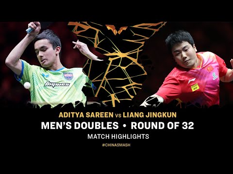 Aditya Sareen vs Liang Jingkun | MD R32 | China Smash 2024