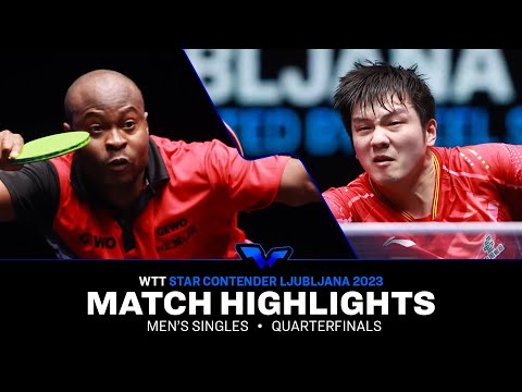 Fan Zhendong vs Quadri Aruna | MS QF | WTT Star Contender Ljubljana 2023
