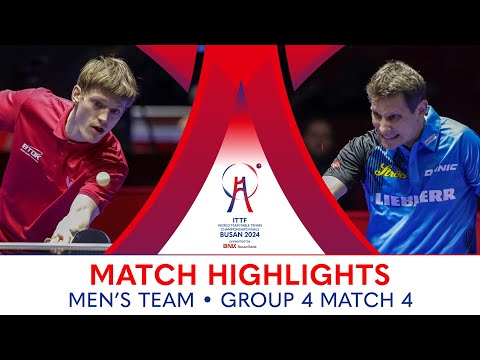 Robert Gardos (AUT) vs Anders Lind (DEN) | MT G4 - Match 4 | #ITTFWorlds2024