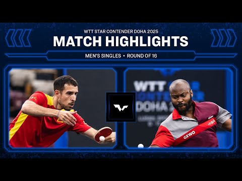 Alvaro Robles vs Quadri Aruna | MS R16 | WTT Star Contender Doha 2025