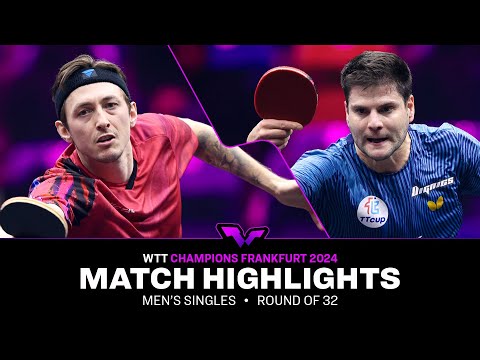 Liam Pitchford vs Dimitrij Ovtcharov | MS R32 | WTT Champions Frankfurt 2024