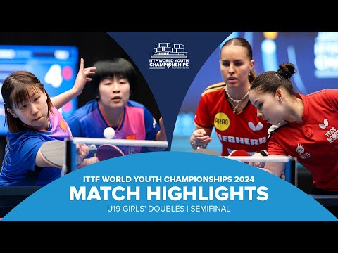 Zong/Qin vs Hursey/Kaufmann | U19 GD-SF | ITTF World Youth Championships 2024
