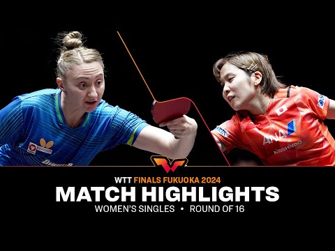Sofia Polcanova vs Miu Hirano | WS R16 | WTT Finals Fukuoka 2024