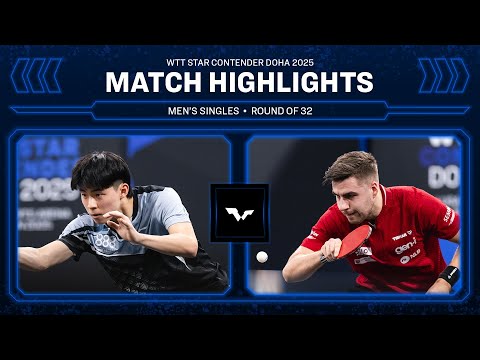 Hwan Bae vs Darko Jorgic | MS R32 | WTT Star Contender Doha 2025