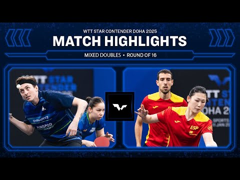 Pitchford/Hursey vs Robles/Xiao | XD R16 | WTT Star Contender Doha 2025