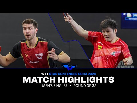 Fan Zhendong vs Partrick Franziska | MS R32 | WTT Star Contender Doha 2024