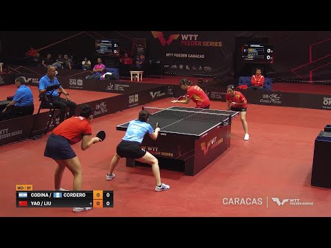 Codina/Cordero vs Yao/Liu | WD SF | WTT Feeder Caracas 2024