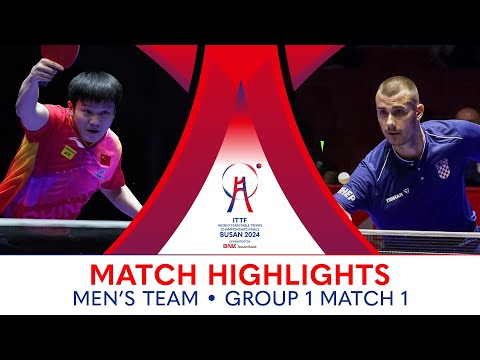 Fan Zhendong (CHN) vs Tomislav Pucar (CRO) | MT G1 - Match 1 | #ITTFWorlds2024