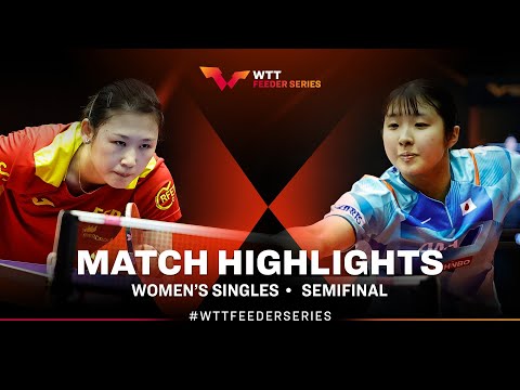 Maria Xiao vs Kyoka Idesawa | WS-SF | WTT Feeder Vila Nova de Gaia 2024