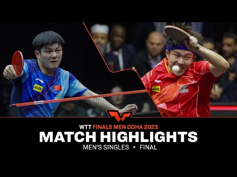 Fan Zhendong vs Wang Chuqin | MS Final | WTT Finals Men Doha 2023