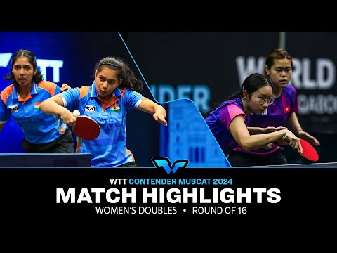 Chitale/Ghorpade vs Kong/Lee | WD R16 | WTT Contender Muscat 2024