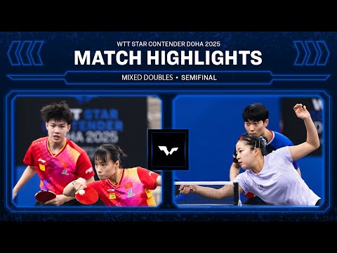 Huang/Shi vs Cho/Shin | XD SF | WTT Star Contender Doha 2025