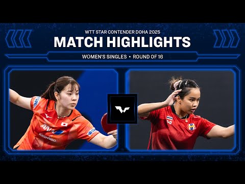Miyu Nagasaki vs Orawan Paranang | WD R16 | WTT Star Contender Doha 2025