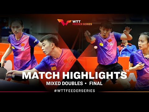 Chen/Wang vs Xue/Han | XD Final | WTT Feeder Vila Nova de Gaia 2024