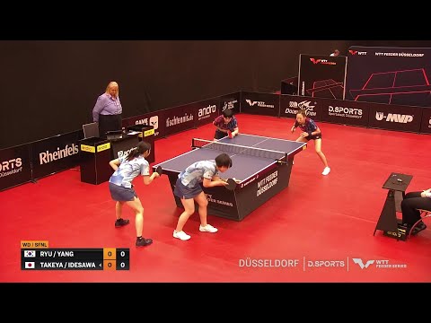 Ryu/Yang vs Takeya/Idesawa | WD SF | WTT Feeder Düsseldorf II 2024