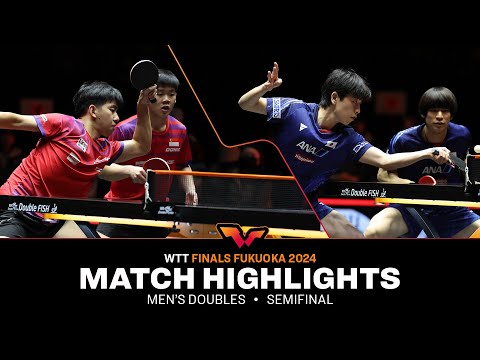Quek/Pang vs Togami/Shinozuka | MD SF | WTT Finals Fukuoka 2024