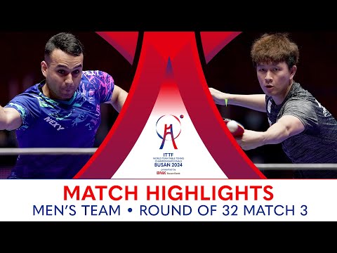 Chew Zhe Yu Clarence (SGP) vs Amir Hossein Hodaei (IRI) | MT R32 - Match 3 | #ITTFWorlds2024