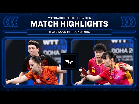 Pitchford/Hursey vs Huang/Shi | XD Qual | WTT Star Contender Doha 2025