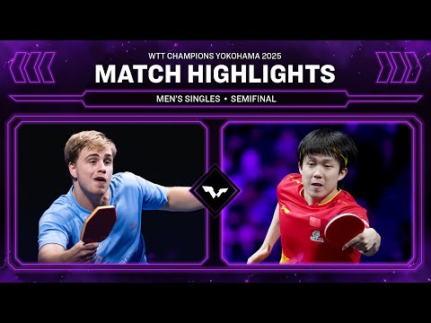 مسابقه پینگ پنگ وانگ چوکین در مقابل ترولس موره‌گورد | نیمه نهایی WTTYokohama 2025