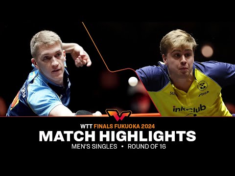 Anton Kallberg vs Truls Moregard | MS R16 | WTT Finals Fukuoka 2024