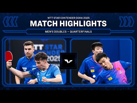 Kozul/Jorgic vs Xu/Xiang | MD QF | WTT Star Contender Doha 2025