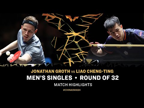 Jonathan Groth vs Liao Cheng-Ting | MS R32 | China Smash 2024
