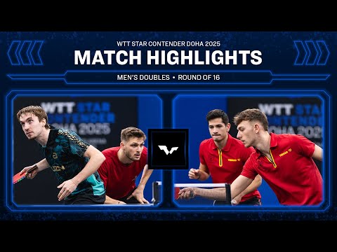 Bardet/Rolland vs Allegro/Rassenfosse | MD R16 | WTT Star Contender Doha 2025