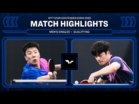 Xu Yingbin vs Cho Seungmin | MS Qual | WTT Star Contender Doha 2025