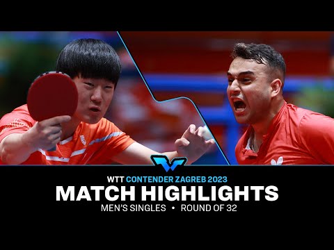 Amir Hossein Hodaei vs Oh Junsung | MS R32 | WTT Contender Zagreb 2023