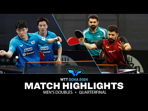 Jang/An vs Alamian/Alamiyan | MD QF | WTT Contender Doha 2024