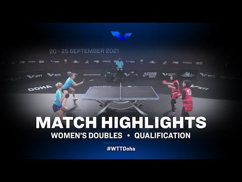 Strazar / Tofant vs Safaei / Farei | WTT Star Contender Doha 2021 | WD | Qual