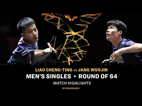 Liao Cheng-Ting vs Jang Woojin | MS R64 | China Smash 2024