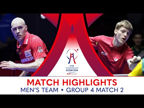Daniel Habesohn (AUT) vs Anders Lind (DEN) | MT G4 - Match 2 | #ITTFWorlds2024
