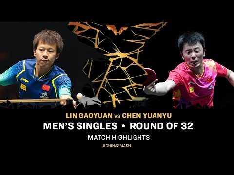 Lin Gaoyuan vs Chen Yuanyu | MS R32 | China Smash 2024