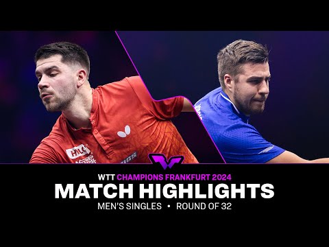Patrick Franziska vs Darko Jorgic | MS R32 | WTT Champions Frankfurt 2024