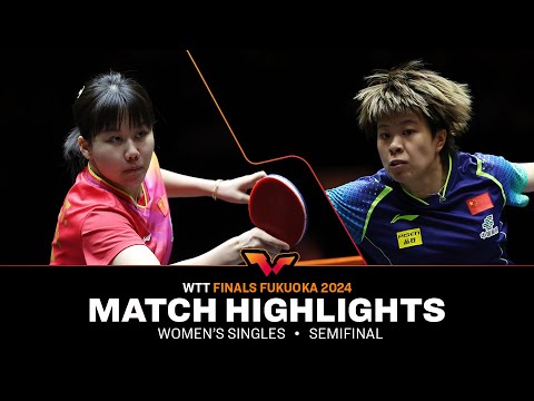 Chen Xingtong vs Wang Yidi | WS SF | WTT Finals Fukuoka 2024