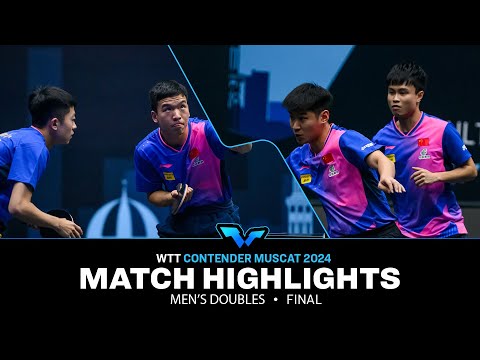 Xiang/Yuan vs Xue/Zhou | MD Final | WTT Contender Muscat 2024