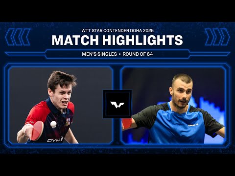 Tomas Polansky vs Tomislav Pucar | MS R64 | WTT Star Contender Doha 2025